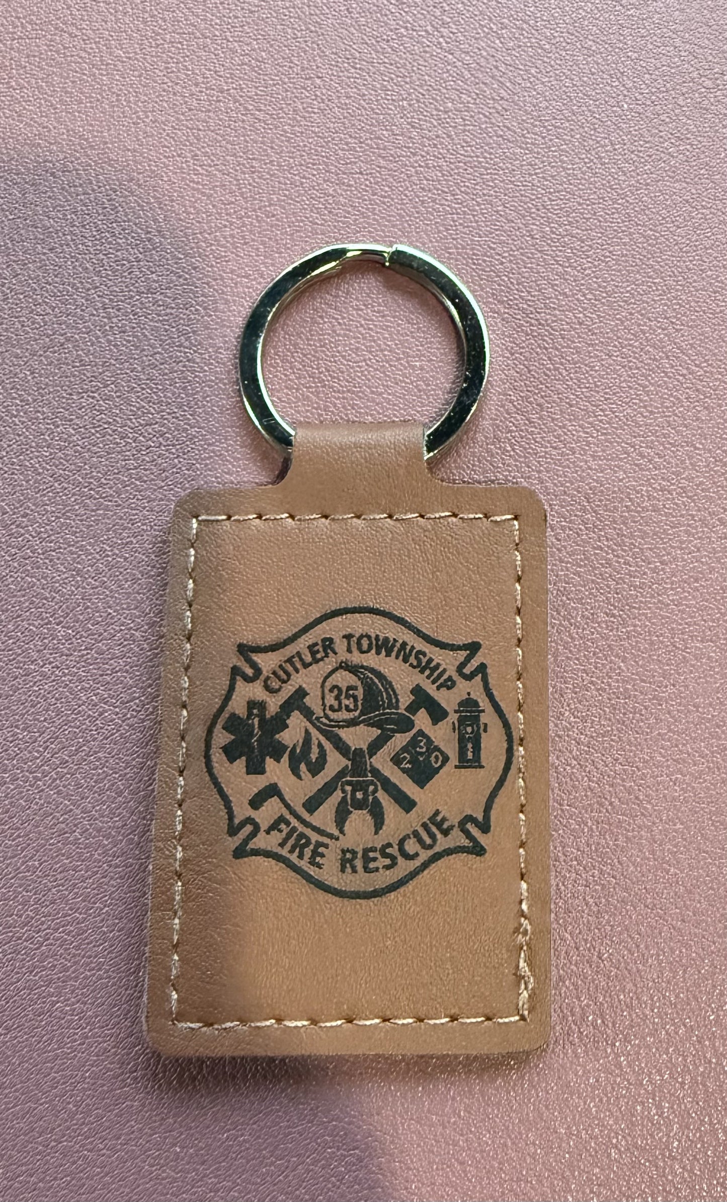 Custom leather keychains