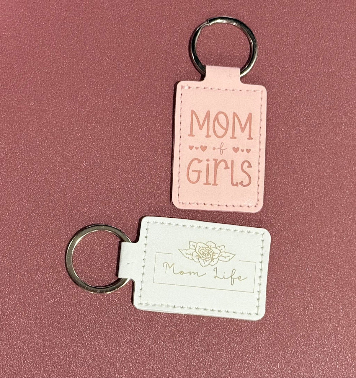 Custom leather keychains