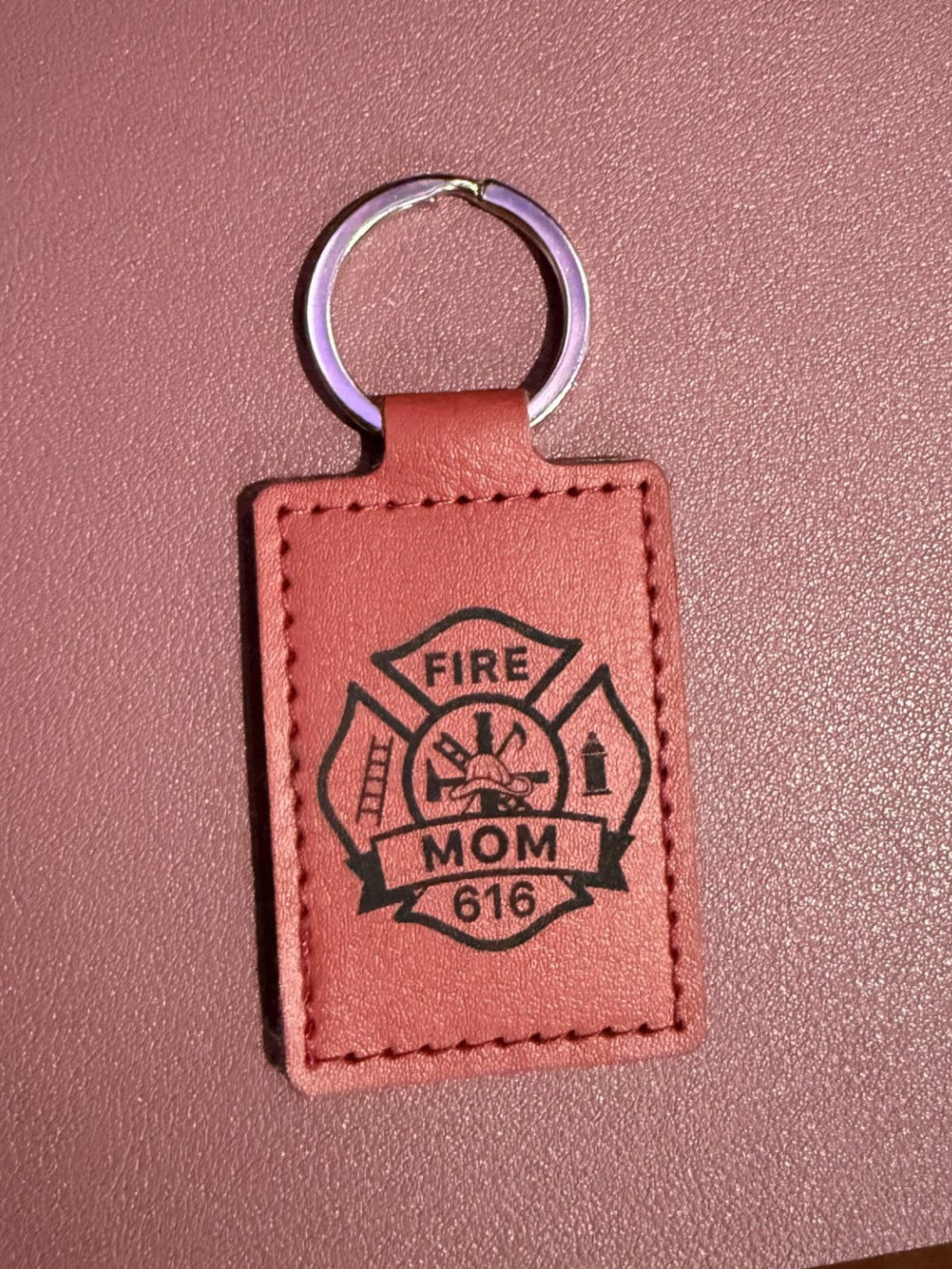 Custom leather keychains