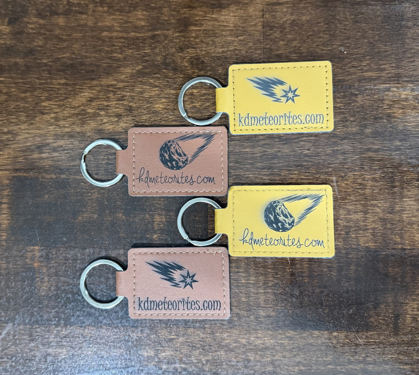 Custom leather keychains