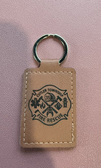 Custom leather keychains