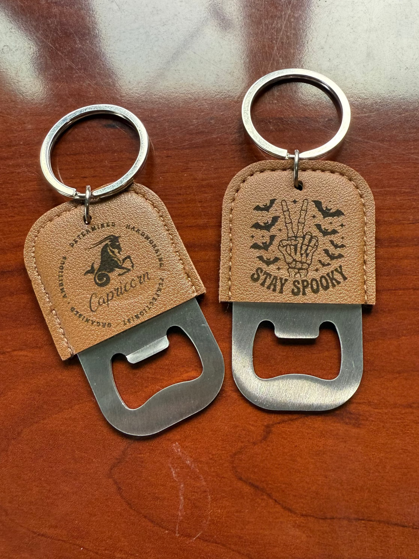 Custom bottle openers