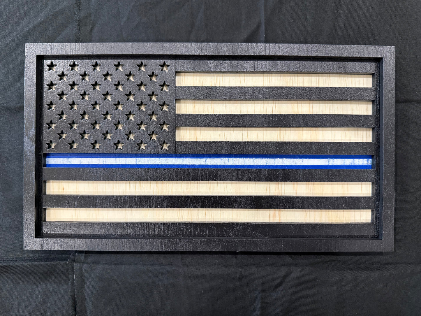 Wooden flags