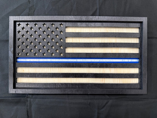 Wooden flags