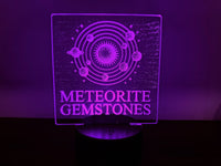 Custom small acrylic signs with light stand