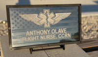 Acrylic flags
