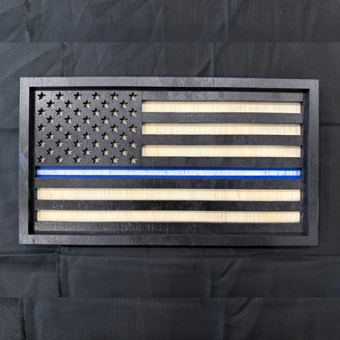 Wooden flags