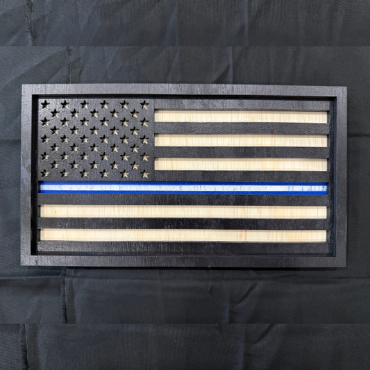 Wooden flags