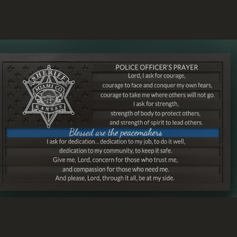 compare product Police Prayer Flags – Honor & Inspire