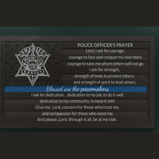 Police Prayer Flags – Honor & Inspire