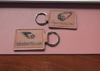 Custom leather keychains